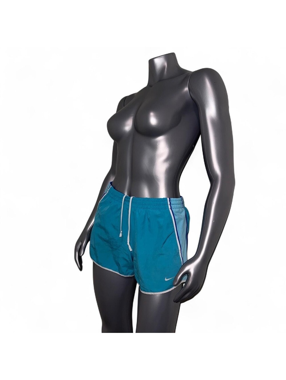 Nike Women's Teal Blue Dri-FIT Running Shorts Size Small